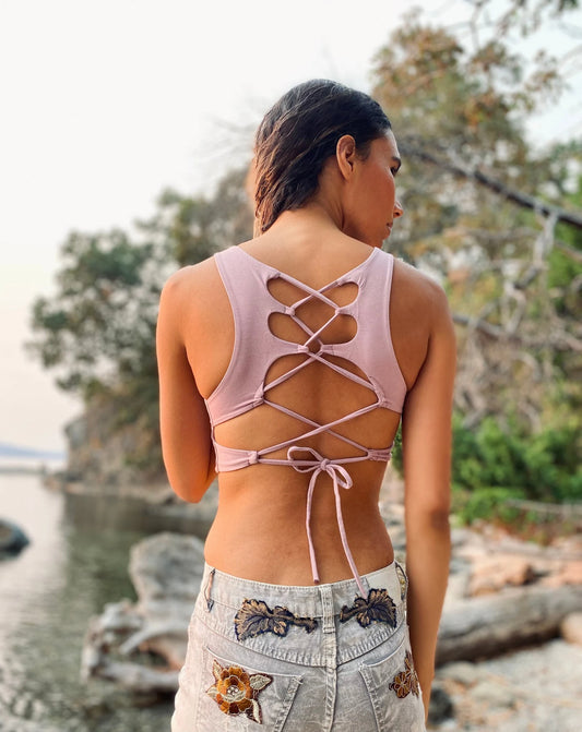 Goddess top, Lotus Top, Yoga Crop top, Sports bra, Tank top, Active wear, Festival top, Bra top, Hippie top, Boho Womens top, Yoga bra